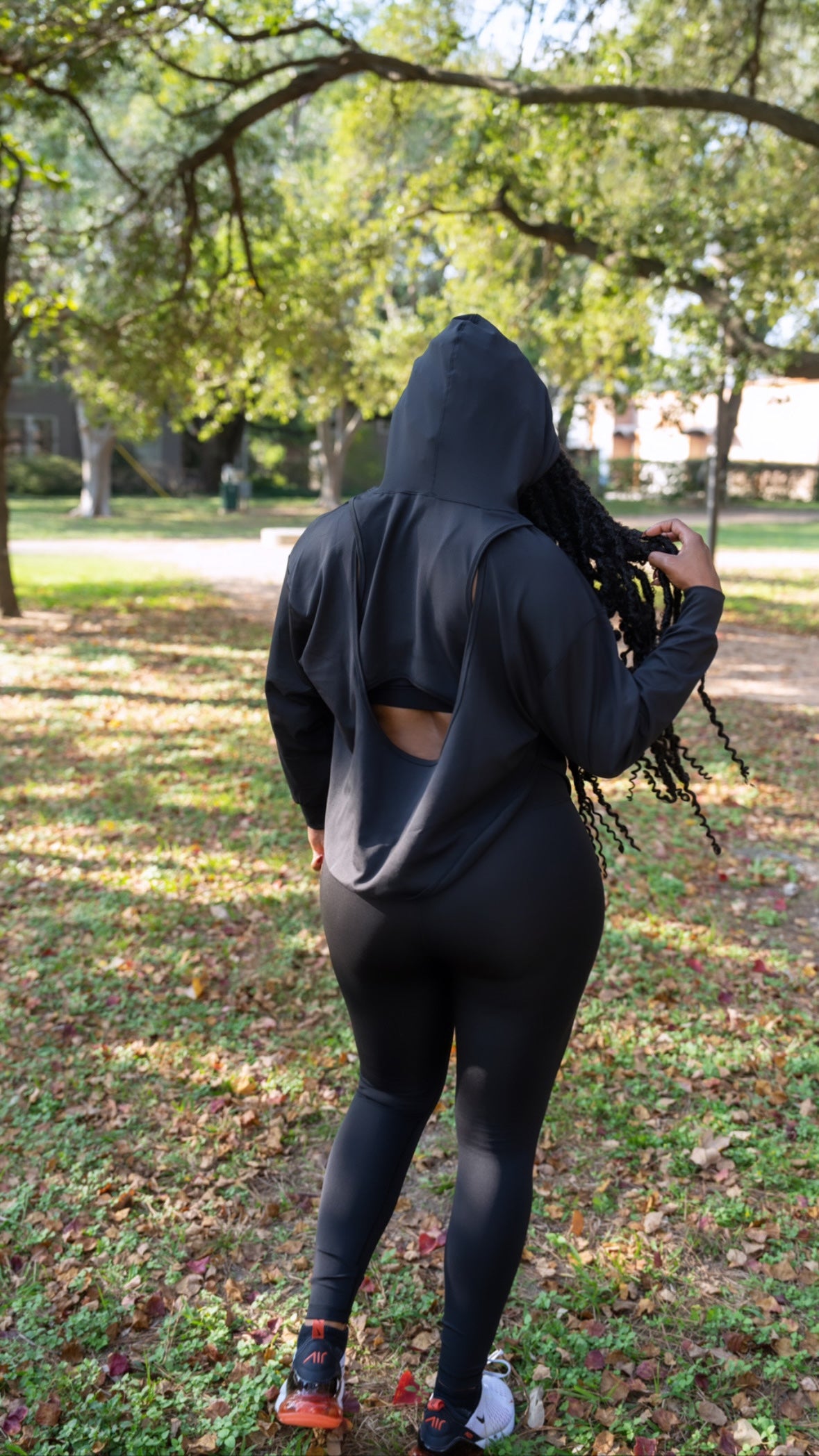 Back Breeze Hoodie Set